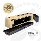 Club3D USB 3.2 GEN 1 TYPE C TRIPLE DISPLAY DYNAMIC PD TÖLTŐ - 100W