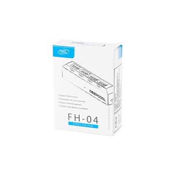 DeepCool FH-04 - 4portos belső hub - DP-F04PWM-HUB