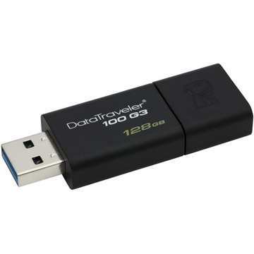 Kingston 128GB USB3.0 Fekete Pendrive - DT100G3/128GB