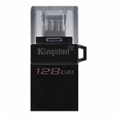 Kingston 128GB microUSB3.2 /USB3.2 A Fekete Pendrive - DTDUO3G2/128GB