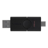 Kingston 32GB USB3.2 A /USB3.2 C Fekete (DTDE/32GB) Pendrive