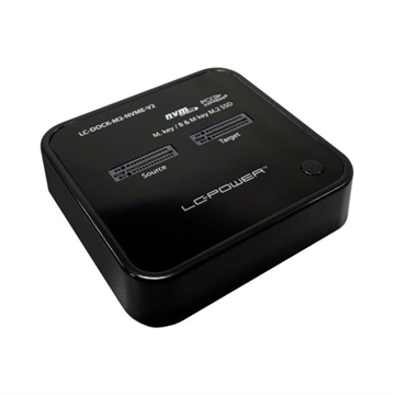 LC Power LC-DOCK-M2-NVME-V2 SSD dokkoló állomás