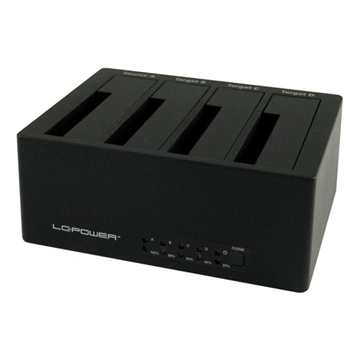LC Power LC-DOCK-U3-4B-V2 HDD dokkoló állomás