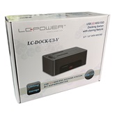 LC Power LC-DOCK-U3-V HDD dokkoló állomás