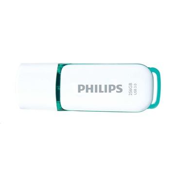 Philips Pendrive USB 3.0 256GB Snow Edition - fehér/zöld