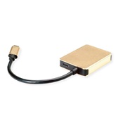 Roline Dokkoló USB Type-C - 4K HDMI / 2x USB 3.2 / 1x Type-C - arany