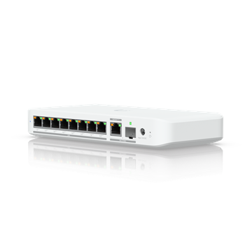 Ubiquiti UniFi Switch Flex 2.5G PoE, 8x 2.5 GbE/PoE++ RJ45 Port
