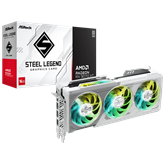 ASRock AMD Radeon RX 9070 XT 16GB GDDR6 - RX 9070 XT Steel Legend 16G