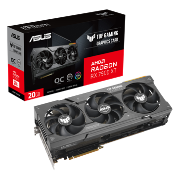 ASUS AMD RX 7900 XT 20GB GDDR6 - TUF-RX7900XT-O20G-GAMING