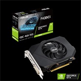 ASUS NVIDIA GTX 1650 4GB - PH-GTX1650-O4GD6-P