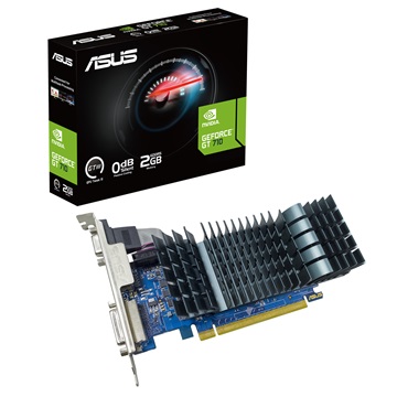 ASUS NVIDIA GT 710 2GB GDDR5 - GT710-SL-2GD5-BRK-EVO