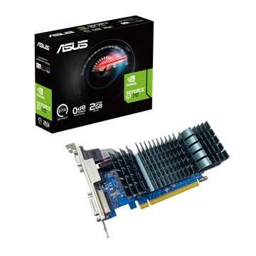 ASUS NVIDIA GT 710 2GB GDDR3 - GT710-SL-2GD3-BRK-EVO