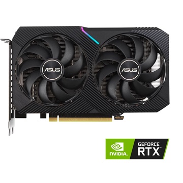 ASUS NVIDIA RTX 3050 8GB - DUAL-RTX3050-O8G - Low Hashrate (LHR)