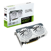 ASUS NVIDIA RTX 4060 Ti 8GB GDDR6 - DUAL-RTX4060TI-O8G-WHITE