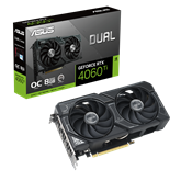 ASUS NVIDIA RTX 4060 Ti 8GB GDDR6 - DUAL-RTX4060TI-O8G