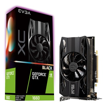 EVGA NVIDIA GTX 1660 6GB - GeForce GTX 1660 XC BLACK GAMING