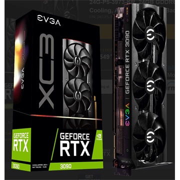 EVGA NVIDIA RTX 3090 24GB - GeForce RTX 3090 XC3 GAMING
