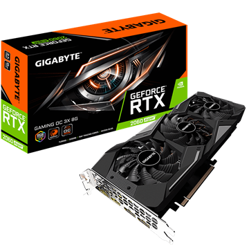 Gigabyte NVIDIA RTX 2060 SUPER 8GB - GeForce RTX 2060 SUPER GAMING OC 3X 8G