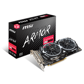 MSI AMD RX 580 8GB - Radeon RX 580 ARMOR 8G OC