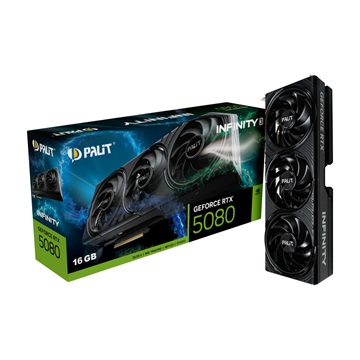 PALIT NVIDIA RTX5080 Infinity 16GB GDDR7 - NE75080019T2-GB2035S