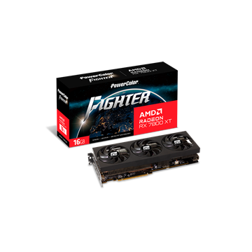 PowerColor AMD RX 7800 XT Fighter 16GB GDDR6 - RX7800XT 16G-F/OC