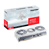 PowerColor AMD RX 7900 XT Hellhound 20GB GDDR6 - RX7900XT 20G-L/OC/WHITE