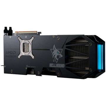 PowerColor AMD RX 9070 XT Hellhound 16GB GDDR6 - RX9070XT 16G-L/OC
