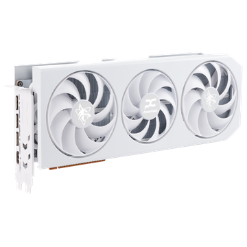 PowerColor AMD RX 9070 XT Hellhound Spectral White 16GB GDDR6 - RX9070XT 16G-L/OC/WHITE