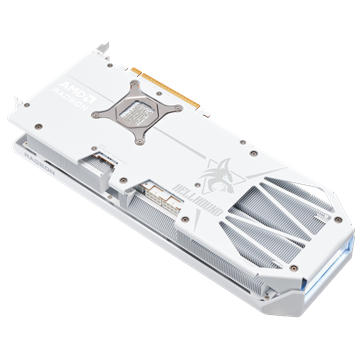 PowerColor AMD RX 9070 XT Hellhound Spectral White 16GB GDDR6 - RX9070XT 16G-L/OC/WHITE