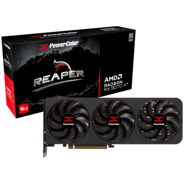 PowerColor AMD RX 9070 XT Reaper 16GB GDDR6 - RX9070XT 16G-A