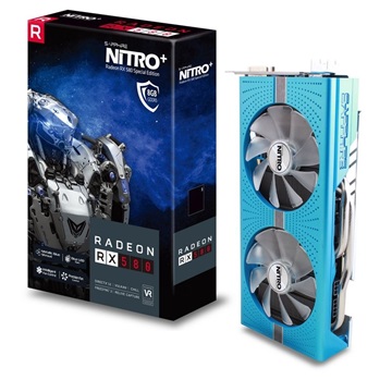 Sapphire PCIe AMD RX 580 8GB GDDR5 NITRO+ Special Edition