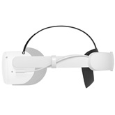 Meta virtual reality headset strap with battery