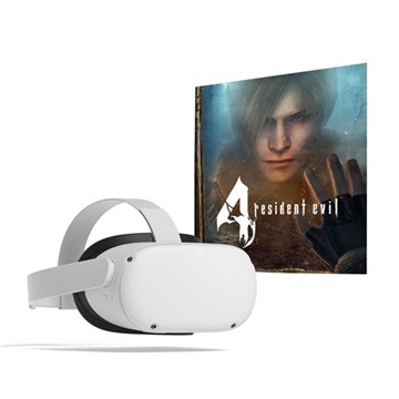 Oculus Quest 2 128GB EU VR szemüveg - fehér - Bundle : Resident Evil 4