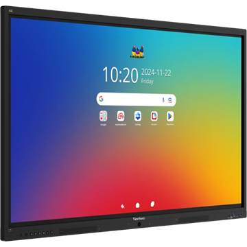 Viewsonic 86" ViewBoard IFP 4K UHD 450nits multi-point IR touch (Android 16, EDLA) + subwoofer