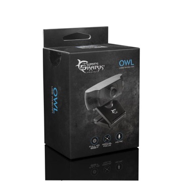 White Shark GWC-004 OWL Full HD webkamera mikrofonnal