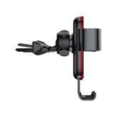 Baseus Metal Age CD nyílásba helyezhető gravitációs autós telefontartó, fekete