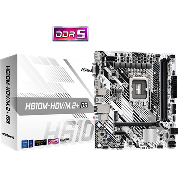 ASRock s1700 H610M-HDV/M.2+ D5