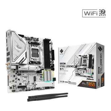 ASRock sAM5 B850M STEEL LEGEND WIFI