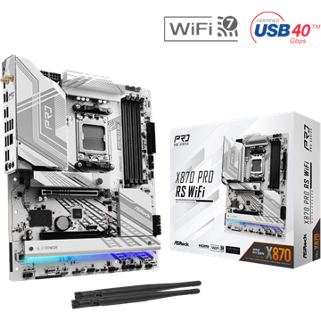 ASRock sAM5  X870 PRO RS WIFI