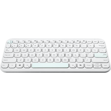 ASUS Marshmallow KW100 vezeték nélküli billentyűzet - HU layout - Iridescent White