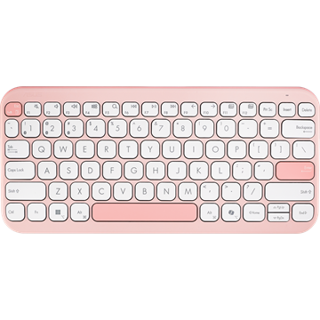 ASUS Marshmallow KW100 vezeték nélküli billentyűzet - HU layout - Rose Clay