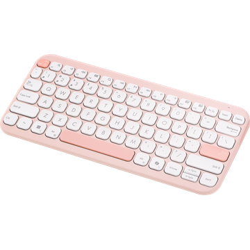 ASUS Marshmallow KW100 vezeték nélküli billentyűzet - HU layout - Rose Clay
