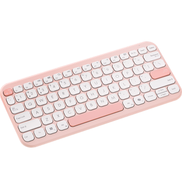 ASUS Marshmallow KW100 vezeték nélküli billentyűzet - HU layout - Rose Clay