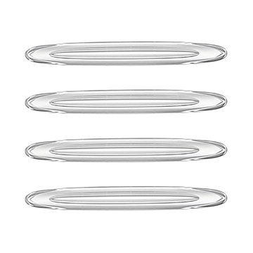 Baseus Airbag Bumper Strip Autós karosszéria védő (4 db), átlátszó