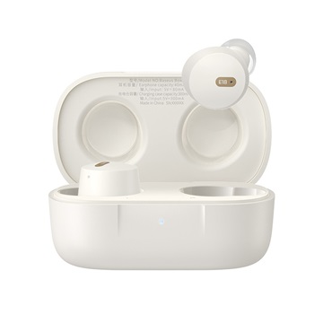 Baseus Bowie E18 True Wireless Earphones vezeték nélküli fülhallgató, fehér