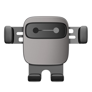 Baseus Cube Gravity szellőzőrácsra rögzíthető gravitációs autós telefontartó, fekete