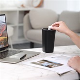 Baseus Dust-free autós szemetes + 3 tekercs zsák (90 db), fekete