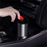 Baseus Gentleman Style autós szemetes + 1 tekercs zsák (30 db), fekete