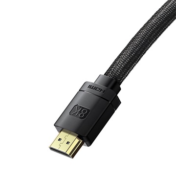 Baseus High Definition HDMI 8K kábel, 3m, fekete