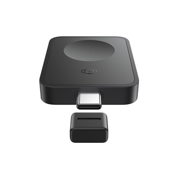 Baseus MagPro Magnetic vezeték nélküli Apple Watch töltő 2,5W, fekete